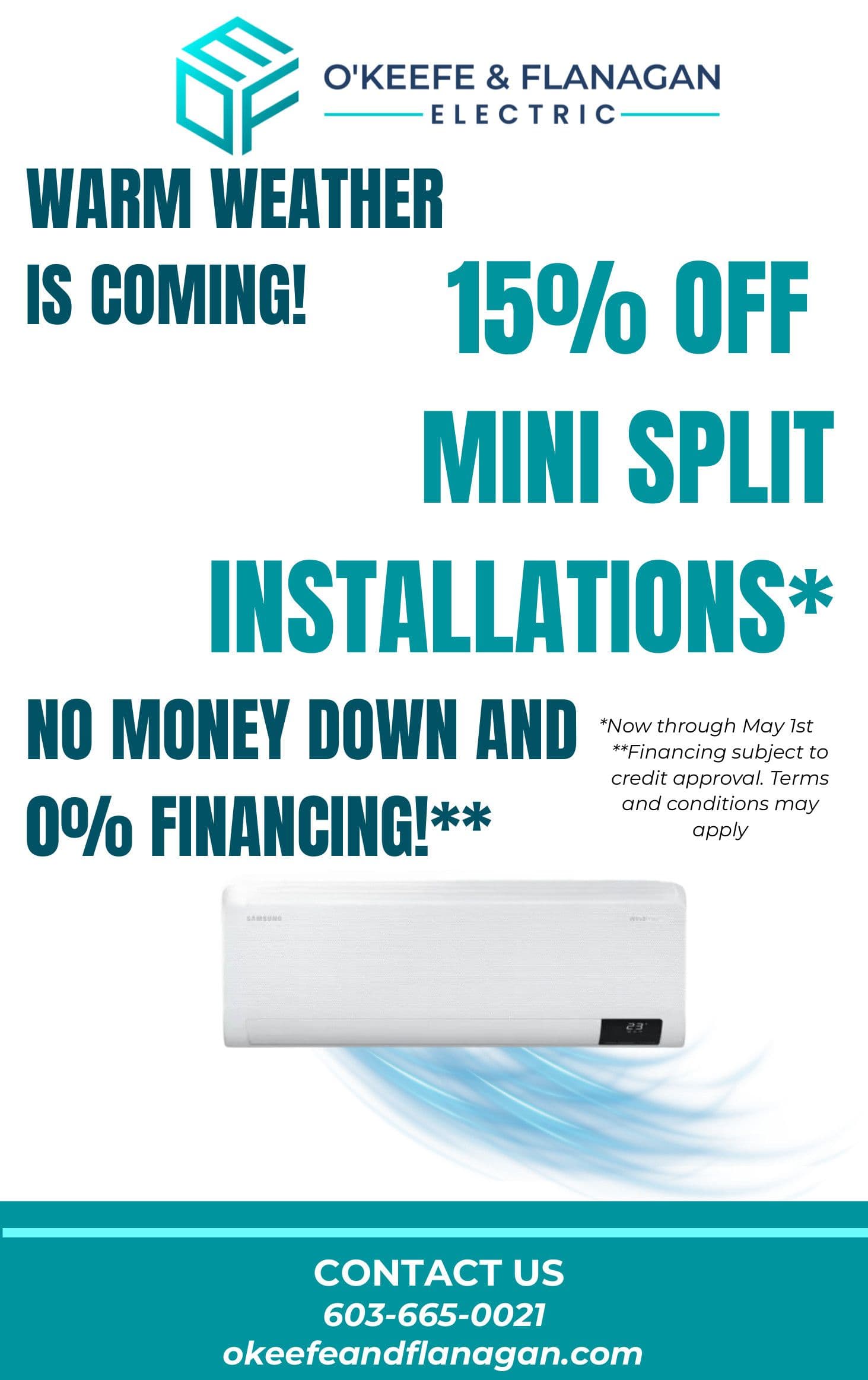 Mini Split Offer
